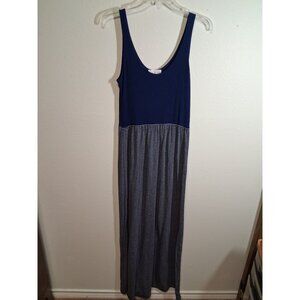 Thyme & Honey Maxi Dress Summer Casual Boho Travel Blue Women's Size Small